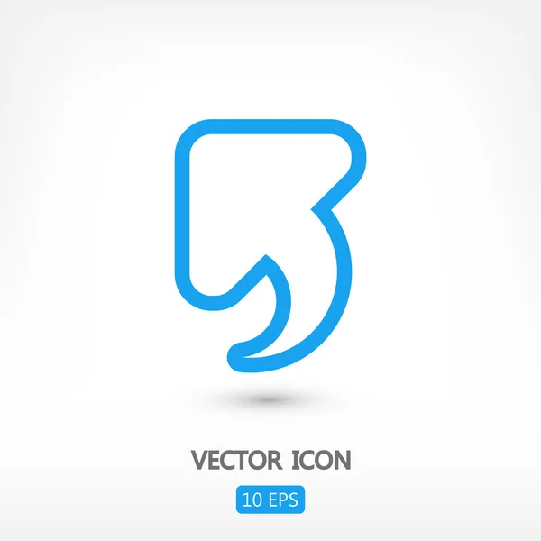 Undo icon illustration — Stock Vector
