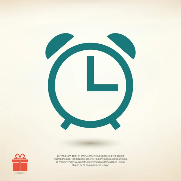 Значок годинника ілюстрація — стоковий вектор