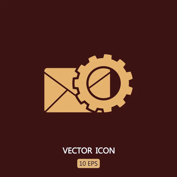 Pictogram envelop post — Stockvector