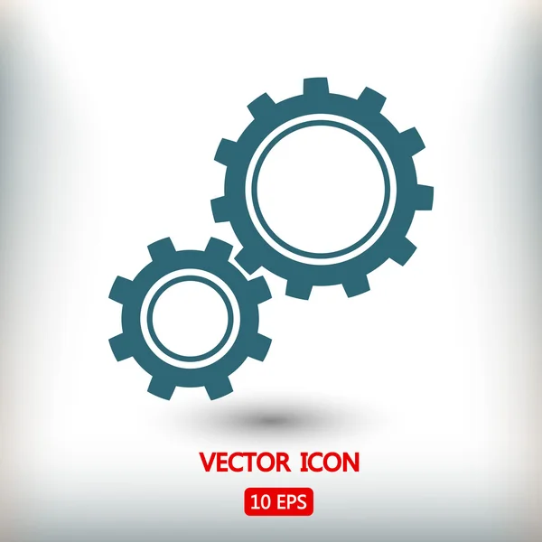 Illustration af gearikon – Stock-vektor