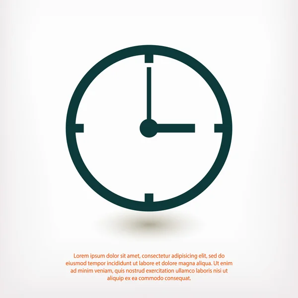 Relógio com ícone de setas —  Vetores de Stock