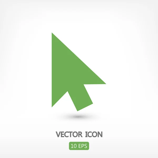 Markören ikon, illustration — Stock vektor