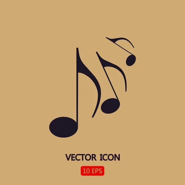 Music icon illustration — Stock Vector