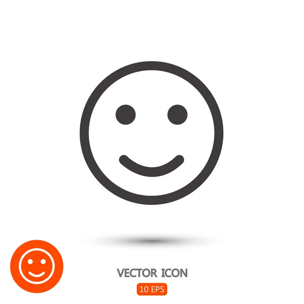 Smile icon sign — Stock Vector