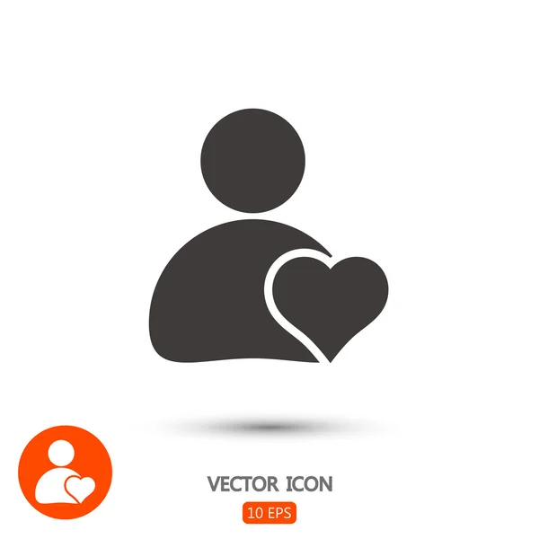 Icono del hombre de negocios — Vector de stock