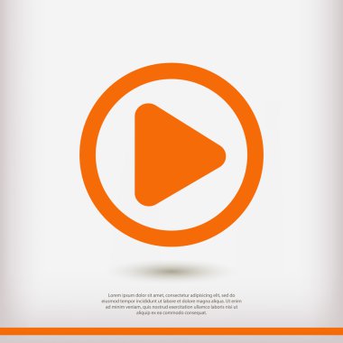 düğme web simgesi oynamak