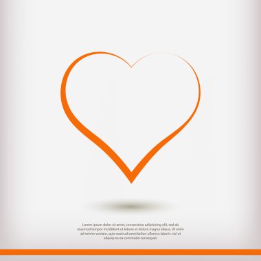 kalp işareti simgesi