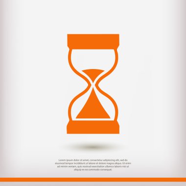 kum saati simgesi işareti