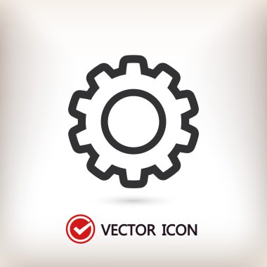 dişli simgesini işaret