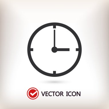 Okları simge ile saat