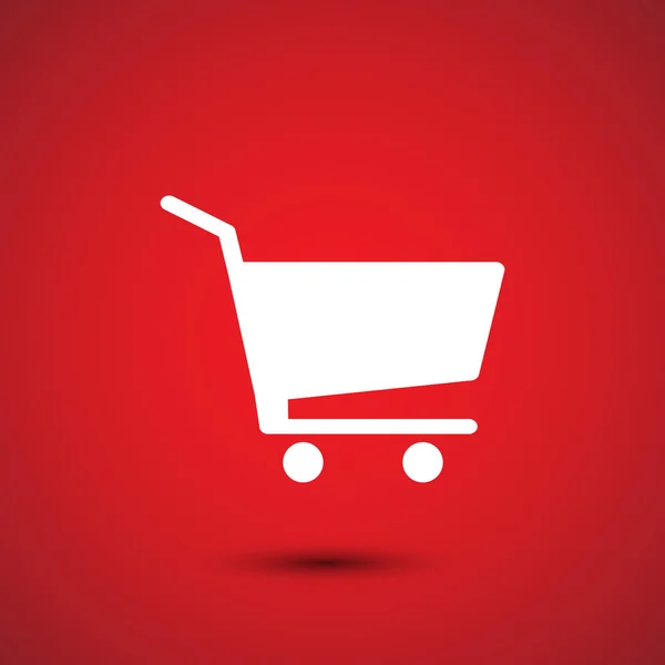 Icono del carrito de compras — Vector de stock