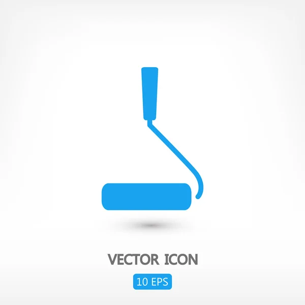 Roller ikon jele — Stock Vector