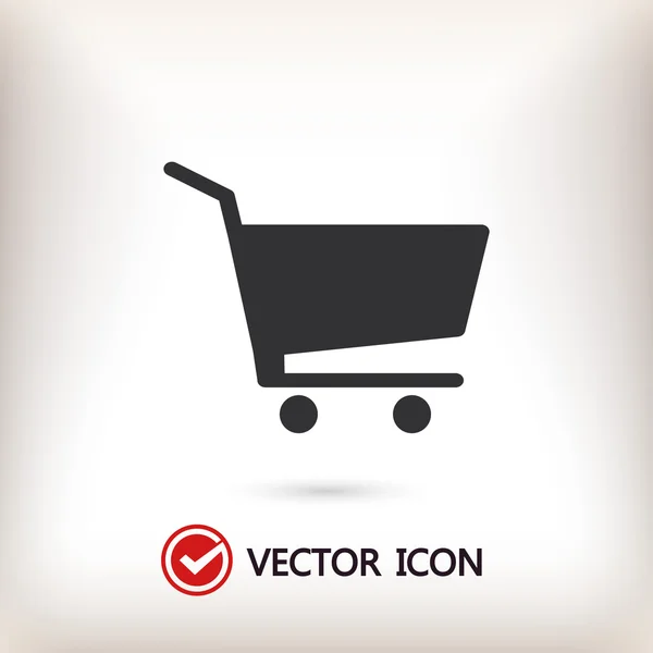 Shopping cart icon — Stock Vector