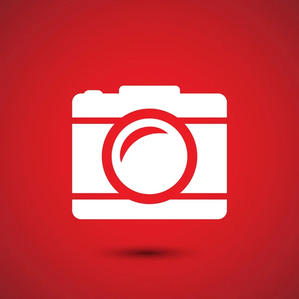 Camera pictogram teken — Stockvector