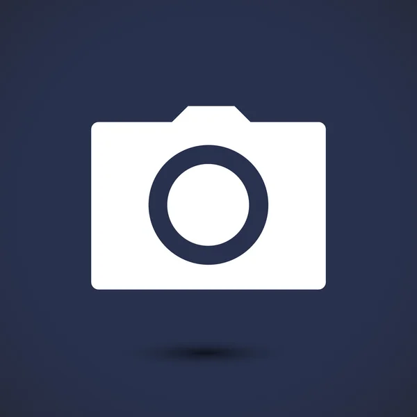 Camera pictogram teken — Stockvector