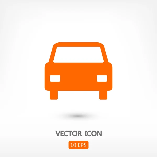 Signo icono del coche — Vector de stock