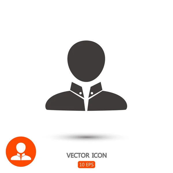 Business man icon — Stock Vector