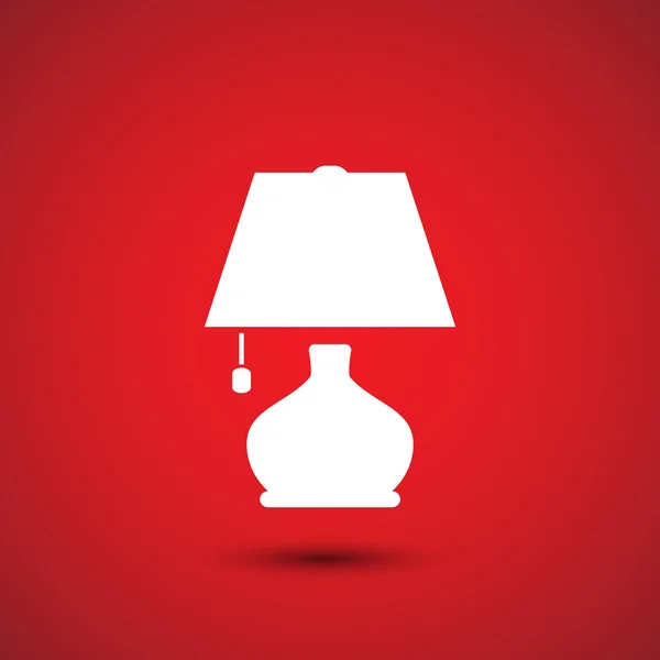 Illustration icône lampe — Image vectorielle
