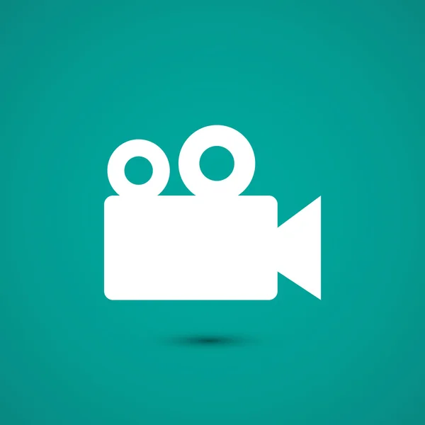 Icône de caméra vidéo — Image vectorielle