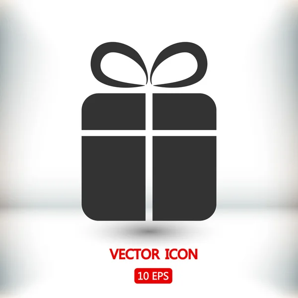 Illustration icône cadeau — Image vectorielle
