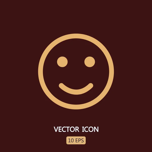 Smiley-Symbol — Stockvektor