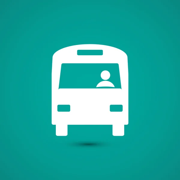 Autobus ikona znak — Wektor stockowy