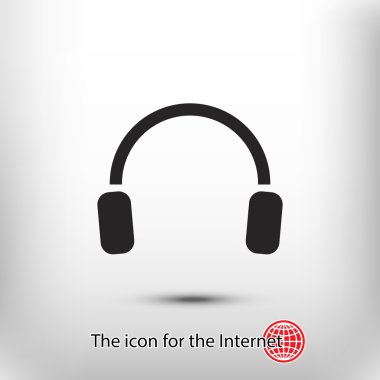 headphones icon sign