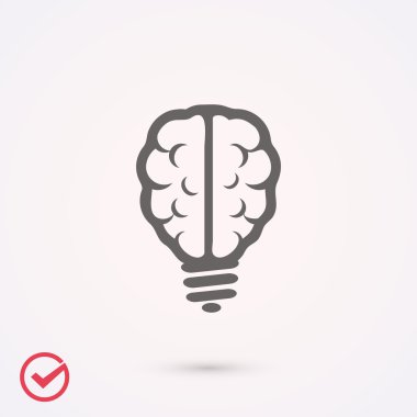 beyin lambası simgesi