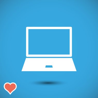 dizüstü bilgisayar simgesini işaret