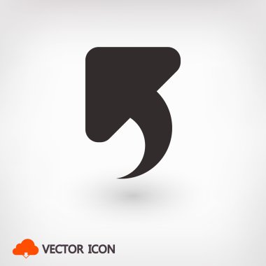 Undo icon illustration