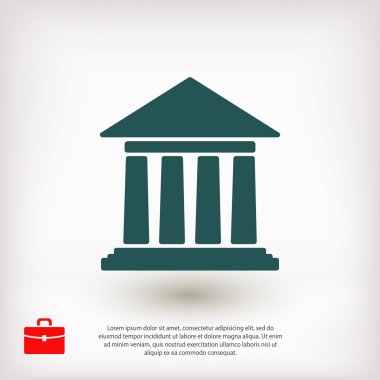 Tarihi bina simgesini