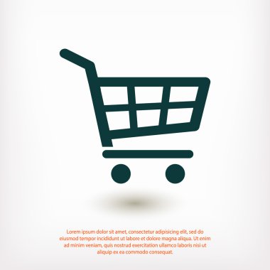 Alışveriş arabası simgesi