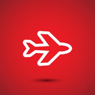 Uçak simge tasarlamak