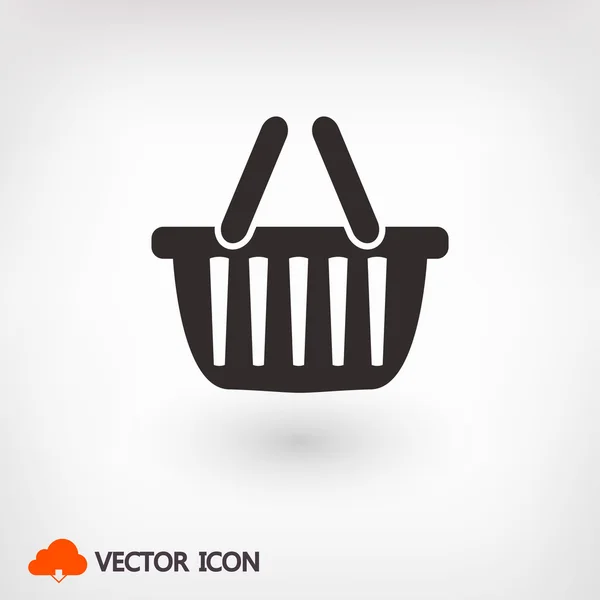 Basket  icon illustration — Stock Vector