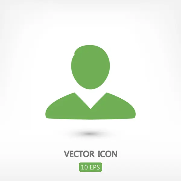 Man ikon illustration — Stock vektor