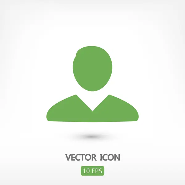 Hombre icono ilustración — Vector de stock