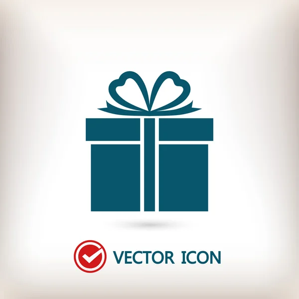 Icono de regalo ilustración — Vector de stock