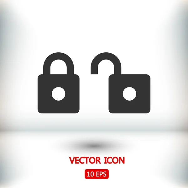 Locks icon illustration — Stock Vector