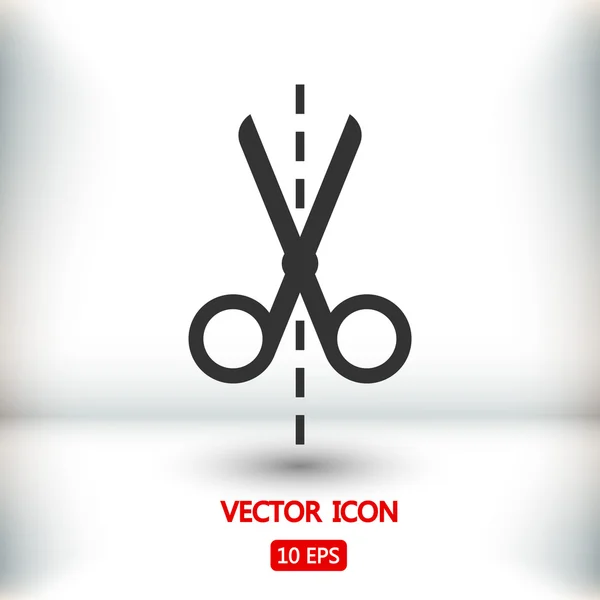 Scissors icon sign — Stock Vector