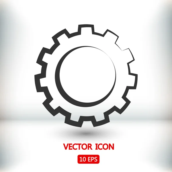 Gear icon sign — Stock Vector
