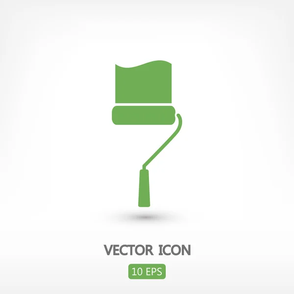 Roller pictogram teken — Stockvector