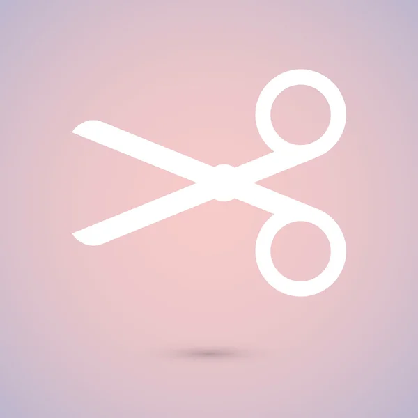 Nożyczki ikona znak — Wektor stockowy