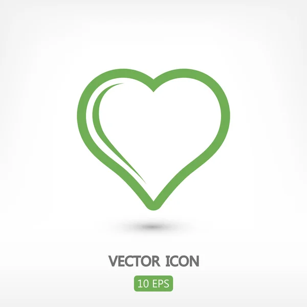 Heart sign icon — Stock Vector