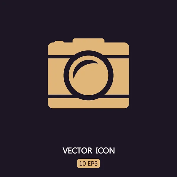 Signo de icono de cámara — Archivo Imágenes Vectoriales