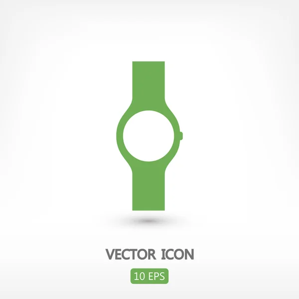 Armbandsur ikon illustration — Stock vektor