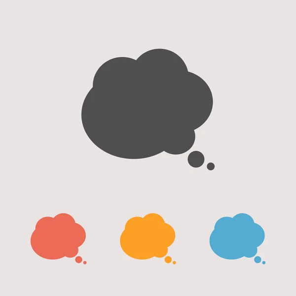 Speech bubbles icon — Stock Vector