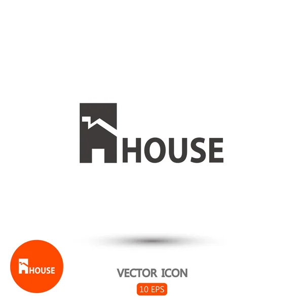 Illustration d'icône de maison — Image vectorielle