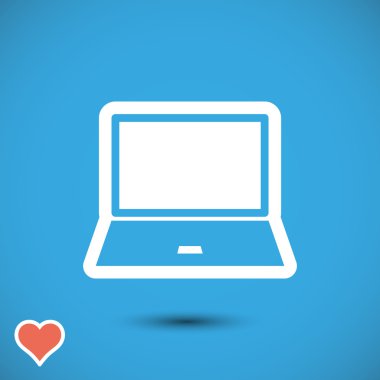 dizüstü bilgisayar simgesini işaret