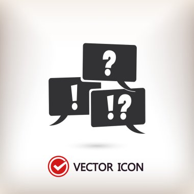 soru ve ünlem işareti