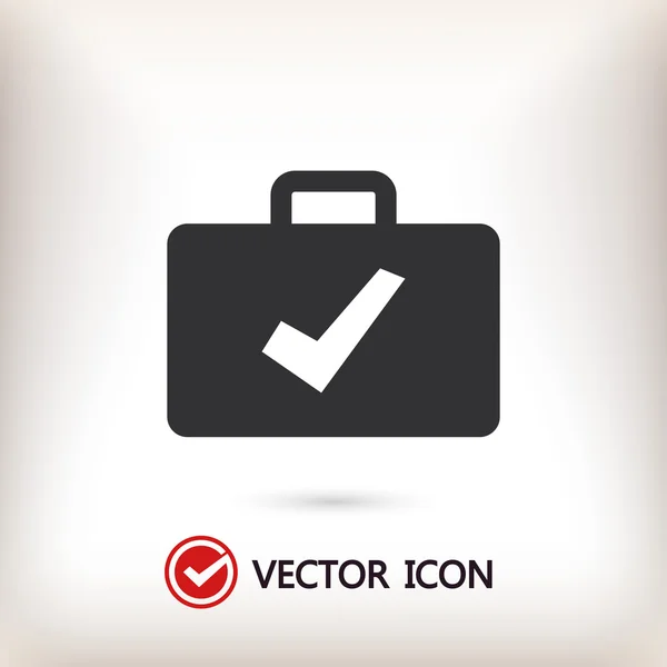 Bag icon illustration — Stock Vector